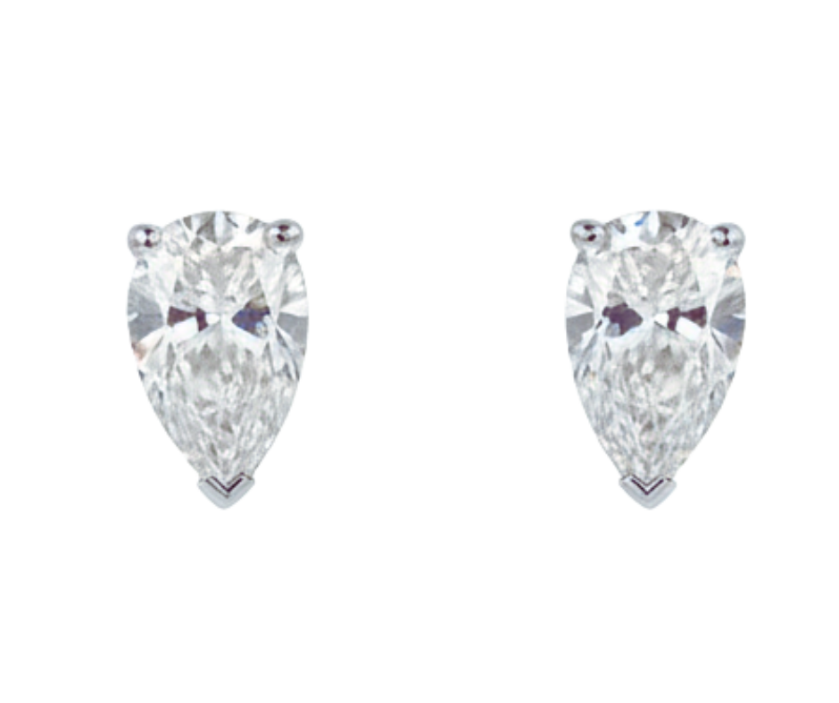 Classic Pear Studs 2.0