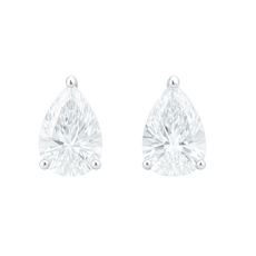The Luna Pear Studs