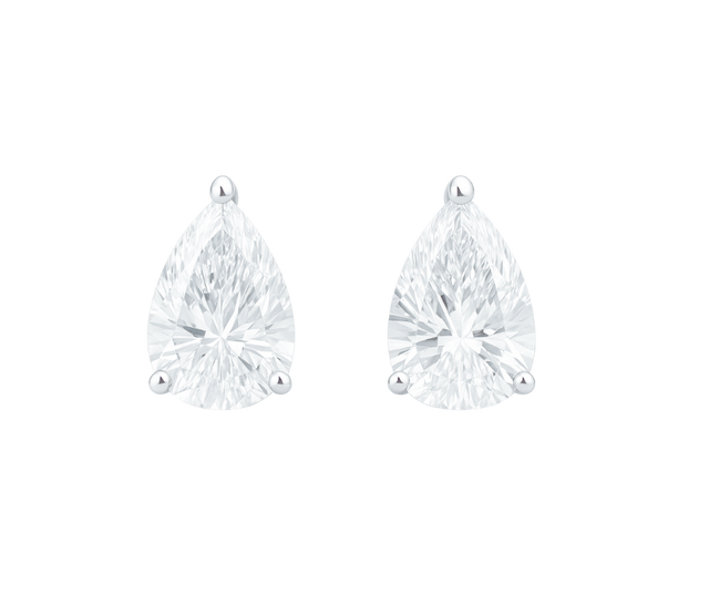 The Luna Pear Studs